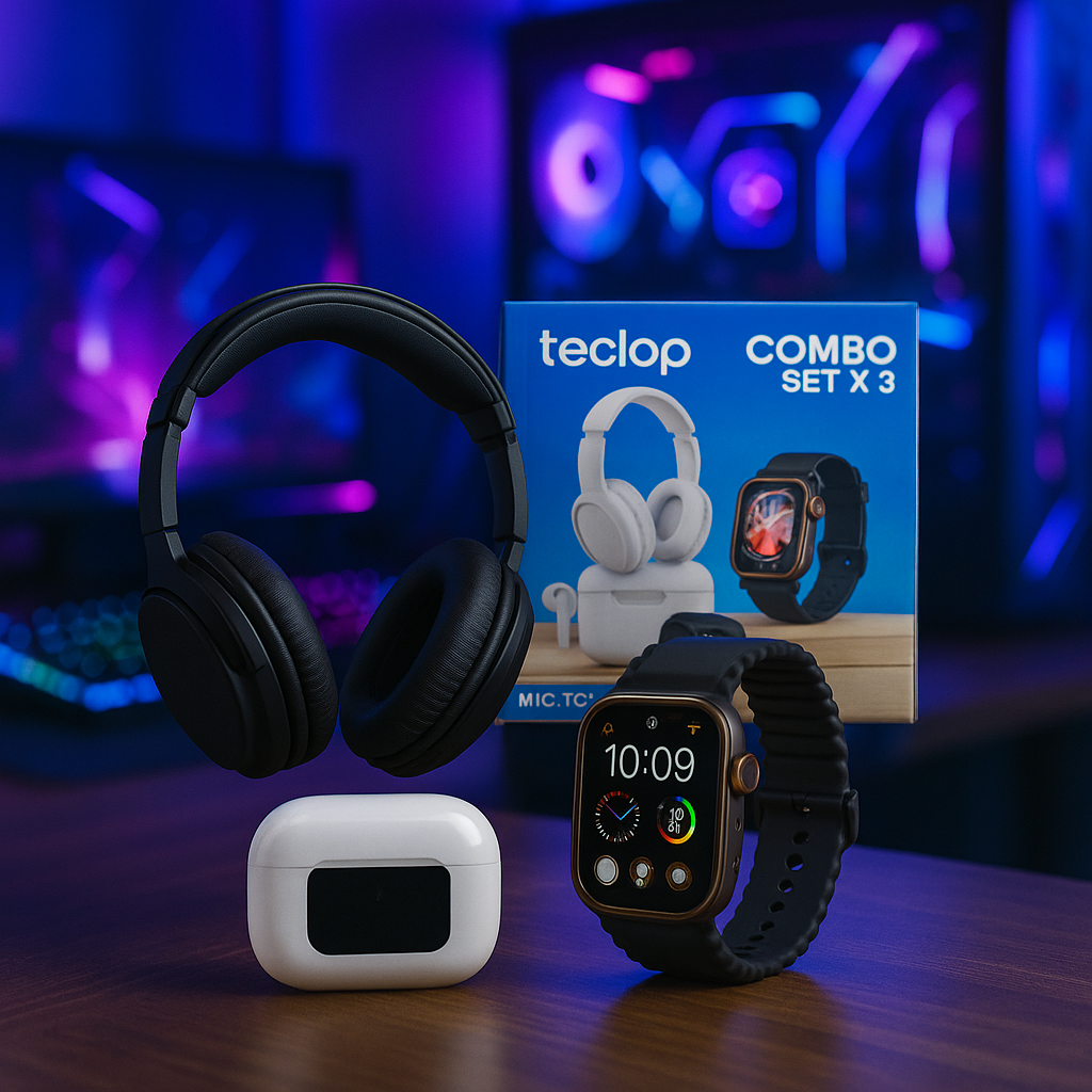 Combo Tecnológico Set X3: Innovación, Potencia y Conectividad en un Solo Pack